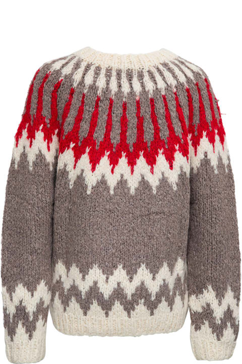 Andersson Bell Nordic Wool Blend Sweater - Arancio 
