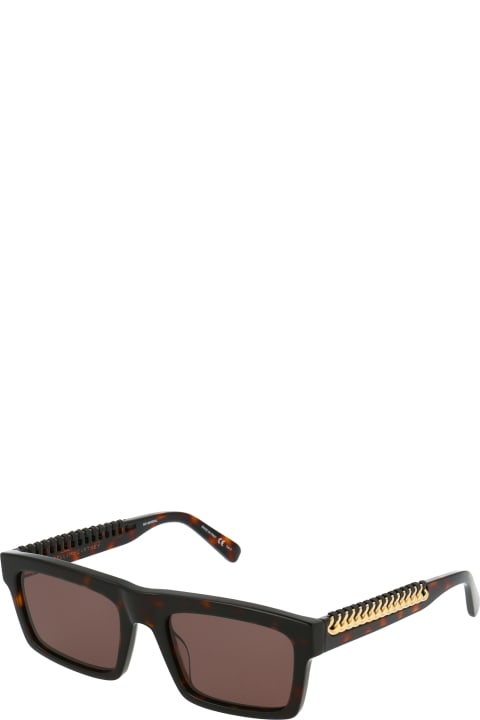 Stella McCartney Eyewear Sc0208s Sunglasses - Black Black Transpare