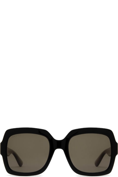 Gucci Eyewear Gg0036sn Black Sunglasses - Black Black Grey