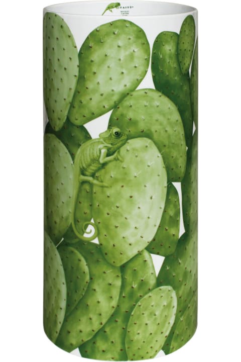 Taitù XXL Vase Cactus - Bouquet Collection - Green & Red