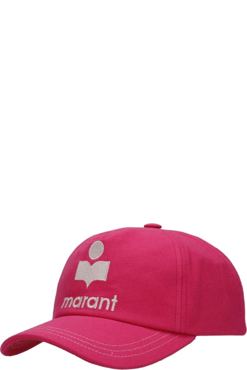 Tyron Hats In Fuxia Cotton