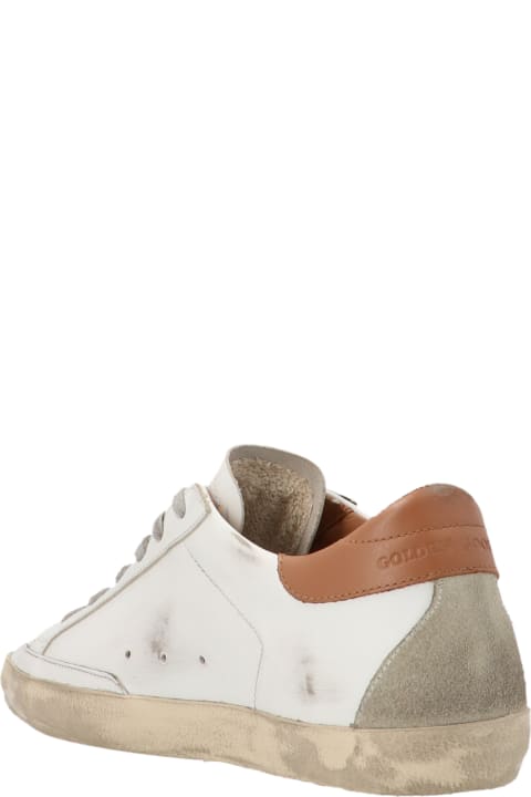 Golden Goose 'superstar' Shoes - White Ice Orchidp Ink Silver