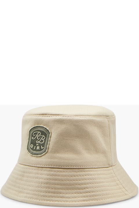 Patch Embellished Lampshade Bucket Hat
