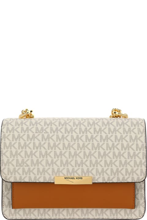 Michael Kors Jade Lg Gusset Shoulder Bag