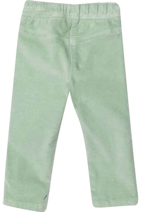 Il Gufo Unisex Green Trousers - Beige