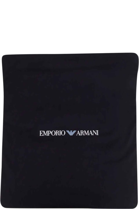 Emporio Armani Black Sleeping Bag - Red