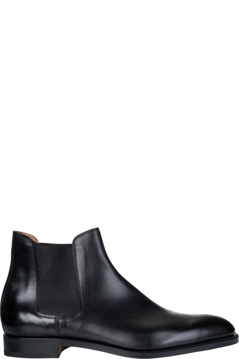 John Lobb Lawry Ankle Boots - BLACK (Black)