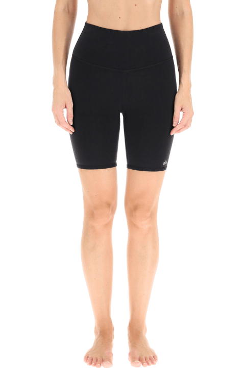 Alo Yoga High-waisted Biker Shorts - BLACK (Black)