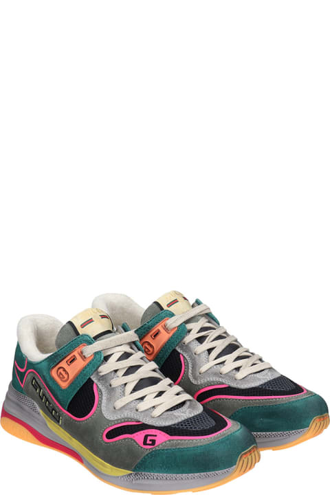 Sneakers In Grey Suede