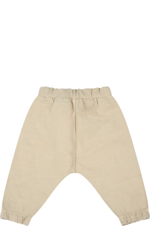 Beige Trousers For Baby Boy