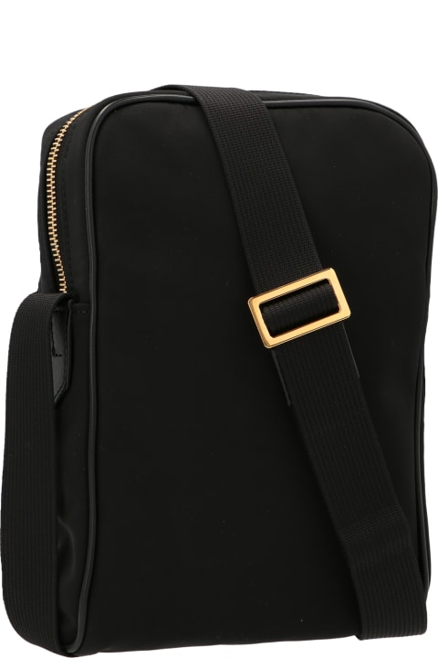 Tom Ford 'messenger Vertical Mini' Bag - Black