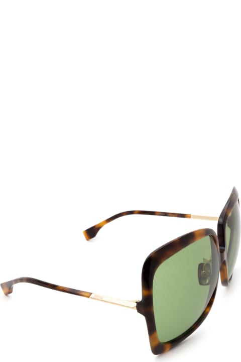 Fendi Eyewear Ff 0429/s Dark Havana Sunglasses - S9E7Y GOLD VIOL