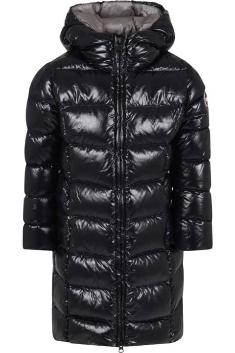 Black Jacket For Girl With Logo