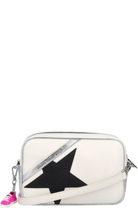 golden goose star leather camera bolsa