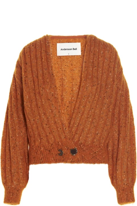 Andersson Bell 'connely' Cardigan - BROWN