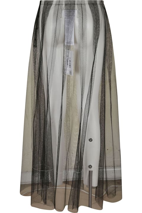Lace Pleated Skirt