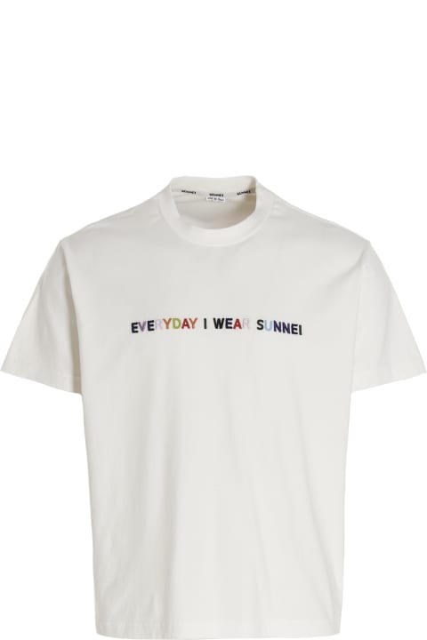 'everyday I Wear Sunnei' T-shirt