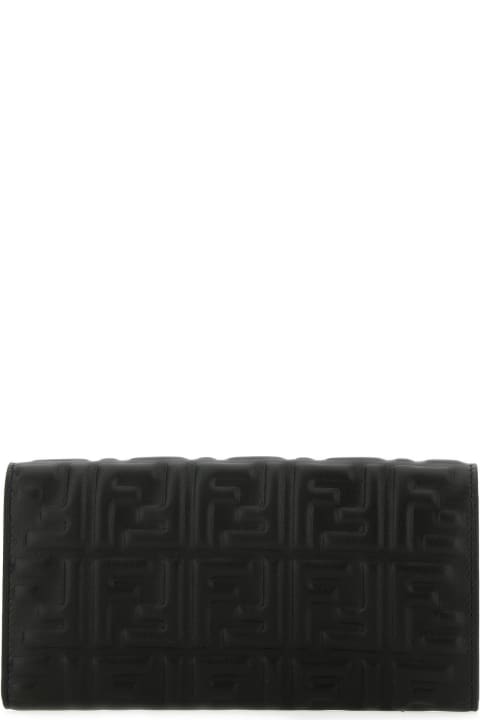 Logo Embossed Continental Wallet