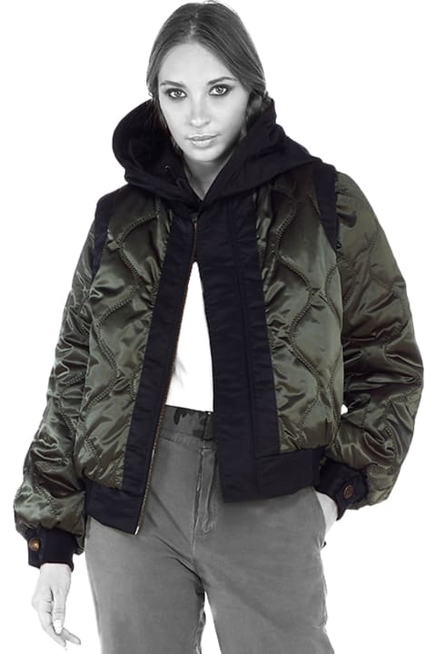 Unisex Bomber With Detachable Sleeves