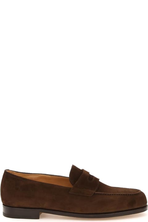 Suede Leather Lopez Penny Loafers