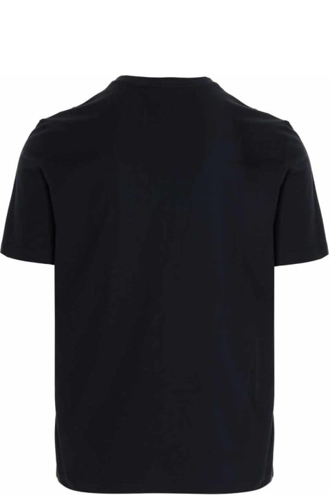 Salvatore Ferragamo T-shirt - Bianco ottico nero nero