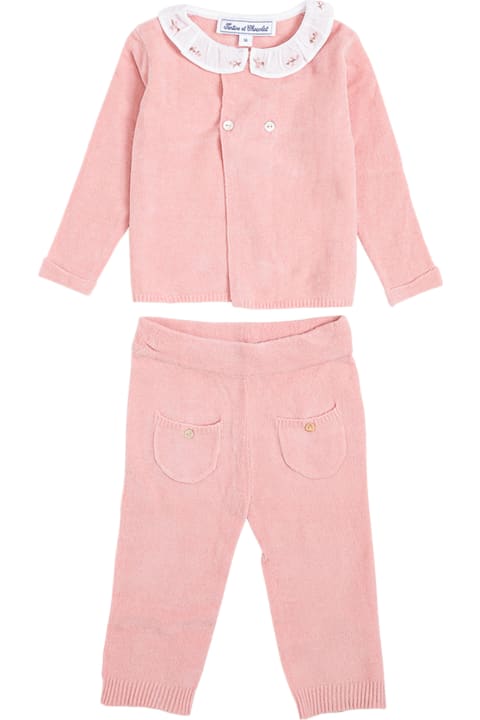 Coordinated Pink Cotton Suit