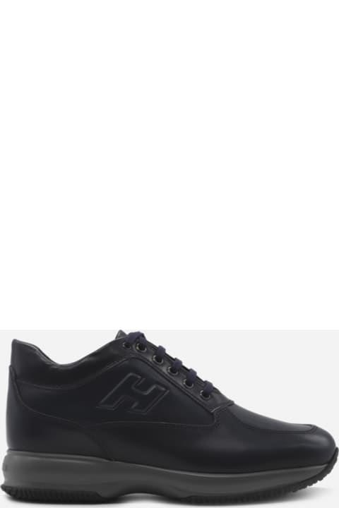 Hogan Interactive Leather Sneakers