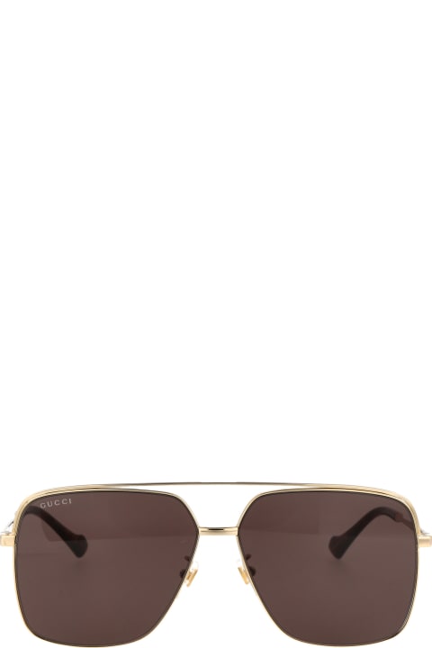 Gucci Eyewear Gg1099sa Sunglasses - Black Black Grey