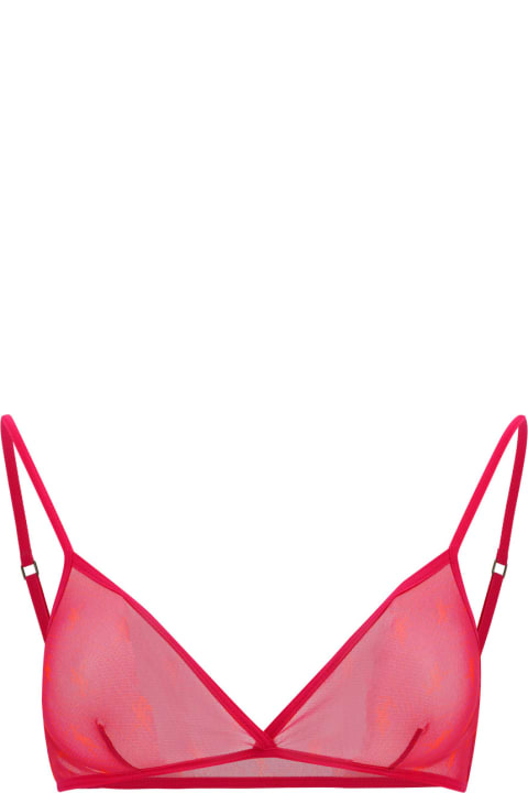 Gorge Triangle Tulle Bra