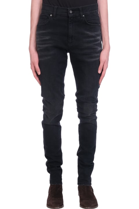 Jeans In Black Denim