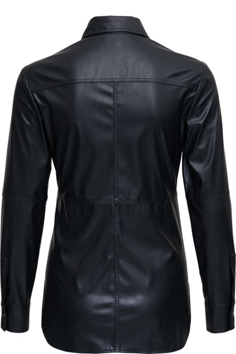 Cyclops Black Leatheret Shirt