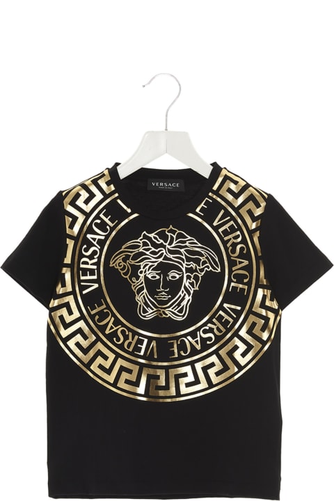 Versace 'medusa' T-shirt - Nero e Bianco