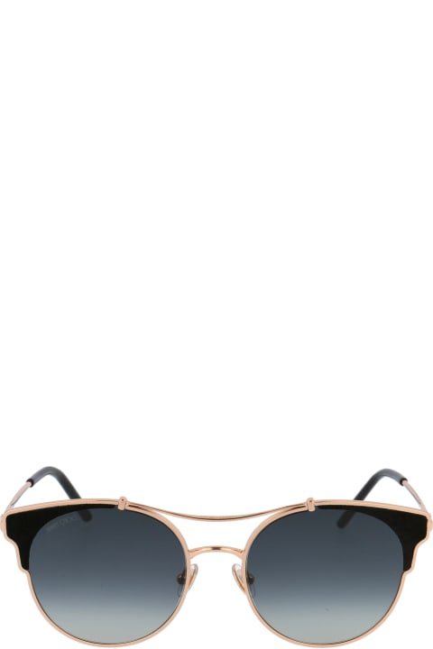Jimmy Choo Eyewear Lue/s Sunglasses - 807WJ BLACK