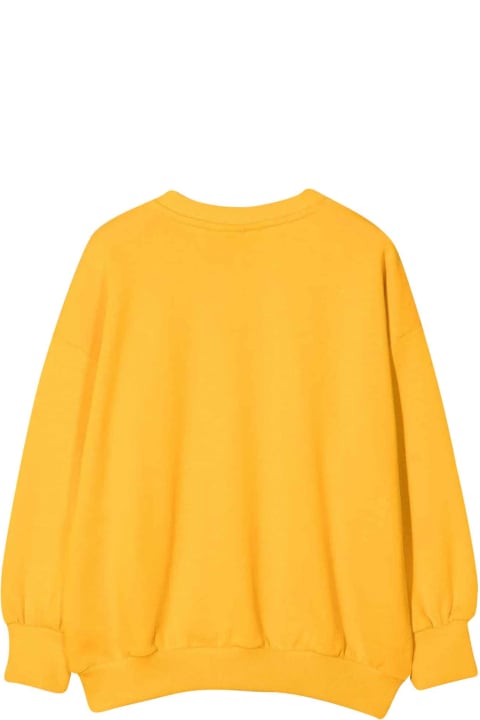 Mini Rodini Unisex Yellow Sweatshirt - Violet