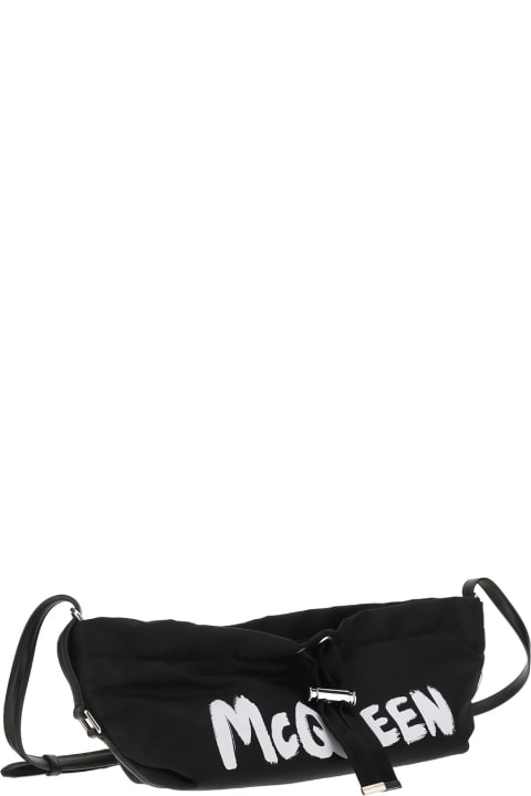Alexander McQueen Mini Bundle Bag - Black/white