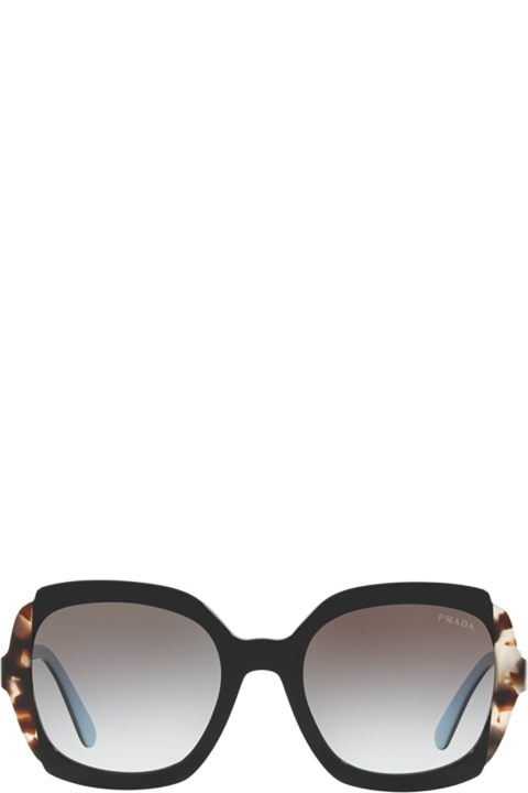 Pr 16us Black Azure / Spotted Brown Sunglasses