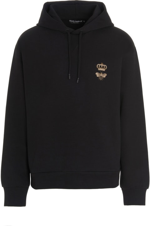 Dolce & Gabbana Sweatshirt - LOGO1 NERO F BCO NAT (Black)
