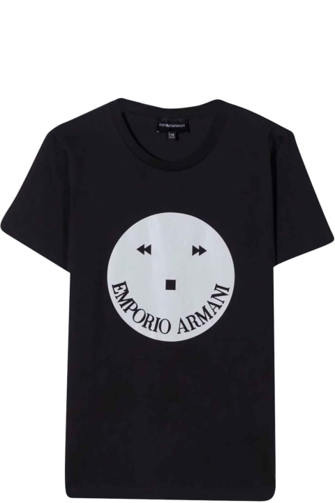 Emporio Armani Set 3 T-shirt Teen - Black