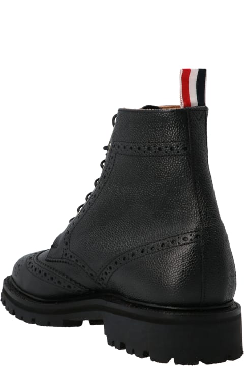 Thom Browne 'commando' Shoes - Black_white