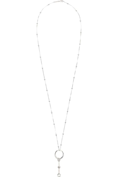 Panconesi Holder Charm Necklace - Pink