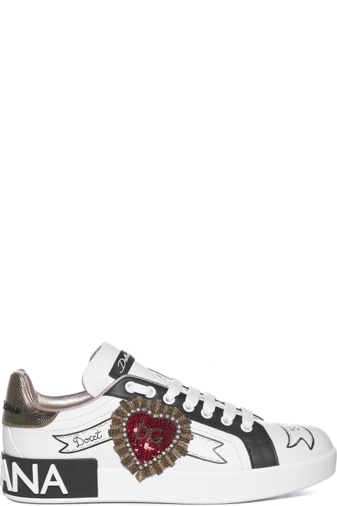 Dolce & Gabbana Sneakers - Gold