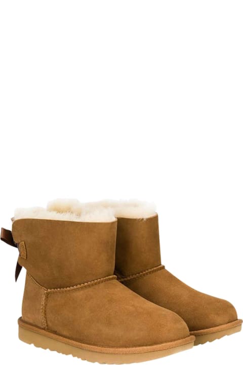 Beige Teen Ankle Boots