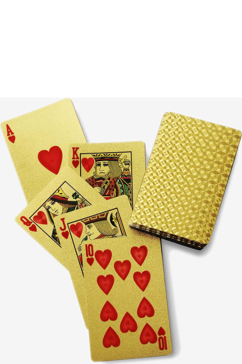 Gold Plated Card Deck "royale-les-eaux"