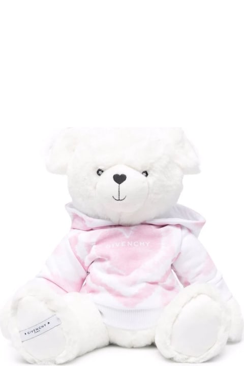 Pink Polyester Teddy Bear