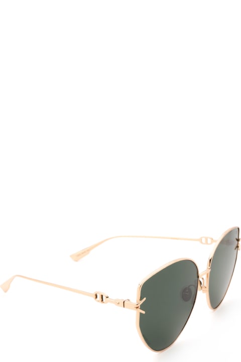 Dior Eyewear Diorgipsy1 Gold Copper Sunglasses - J5G GOLD