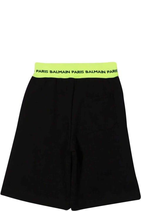 Black Teen Bermuda Shorts
