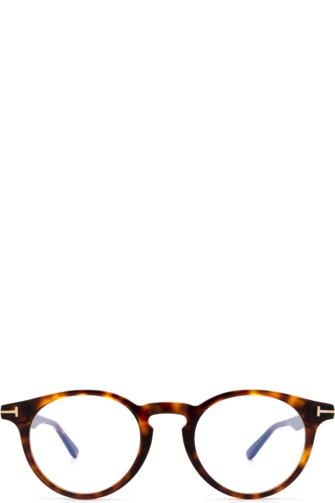 Tom Ford Eyewear Ft5557-b Dark Havana Glasses - B