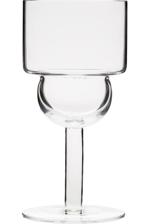 Sferico 2 Glass In Transparent Glass
