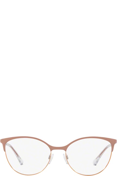 Emporio Armani Ea1087 Shiny Pink & Rose Gold Glasses - Marrone