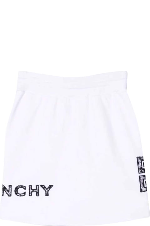 Givenchy White Girl Skirt - Lampone